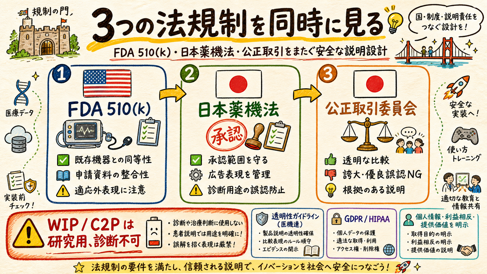 3 regulations FDA japan